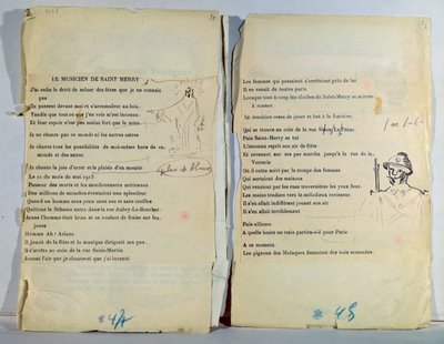 Annotated and illustrated copy of 